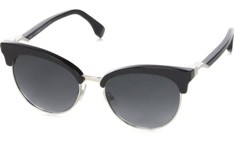 Sunglasses Fendi Ff 200/S 0807 Black/HD gray gradient lens